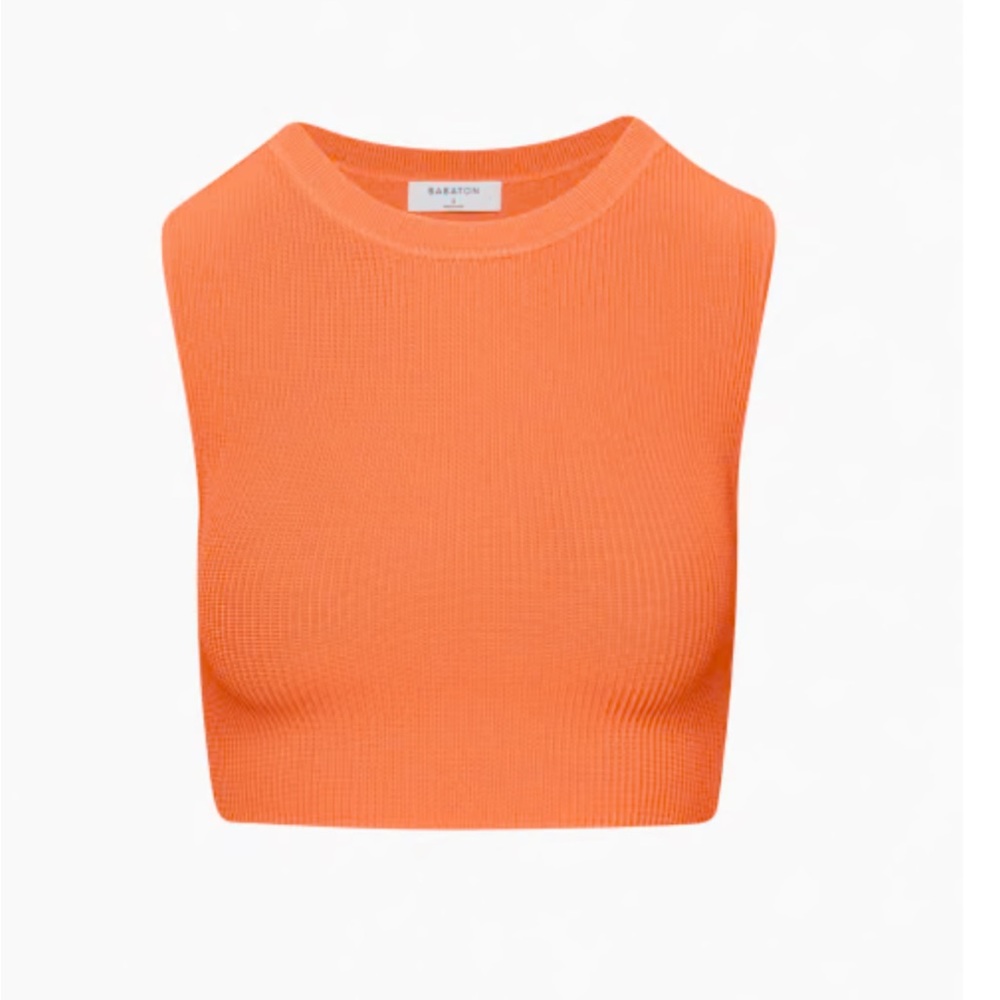 Sculpt Knit Muscle Cropped Tank